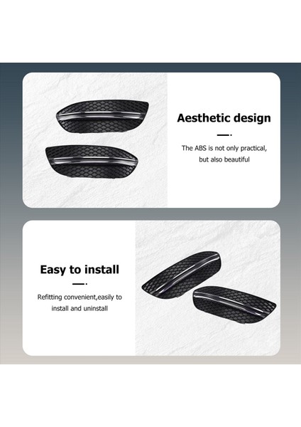 Ön Tampon Izgara Sis Lambası Kapağı ve Mercedes-Benz C Sınıfı W205 C180 C200 C250 205885123 2058551123 (Yurt Dışından) indirimleri