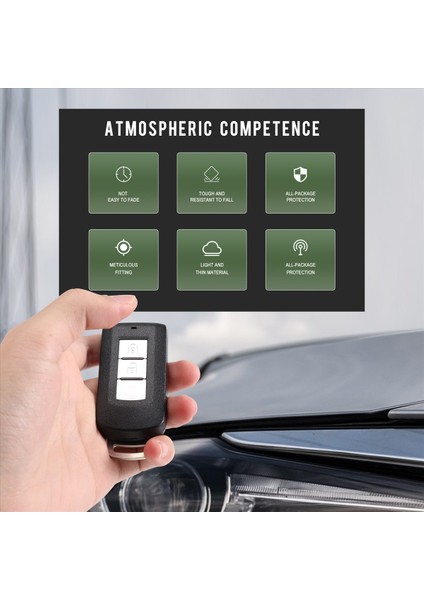 Mitsubishi Montero L200 2015-2020 GHR-M004 2 Düğmeleri 433MHZ Uzaktan Tuş Fob ID46 Chıp (Yurt Dışından) indirimleri