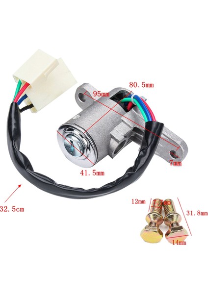 Iveco Eurocargo Eurotech Eurotrakker 4837683 Için 2 Tuşlu Ateşleme Namlu Anahtar Silindir Kilidi 504026642 (Yurt Dışından) modelleri