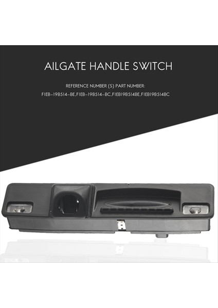 Ford Focus Için Araba Önyükleme Bagaj Kapağı Tutucu Anahtarı 12-18 F1EB-19B514-BE-BE F1EB-19B514-BB Kamera Deliği Gövdeli Tutamaç Anahtarı (Yurt Dışından) fırsatları