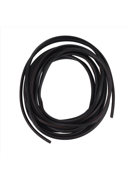 3pcs 16FT/5M Siyah Kalıp Trim Kauçuk Şerit Araç Kapısı Çekme Koruyucu Kenar Koruma (Yurt Dışından) fiyatları