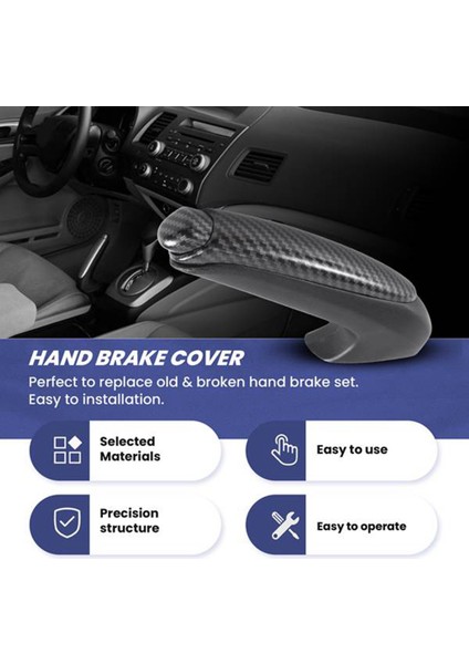 47115-SNA-A82ZA Karbon Otomobil Iç Park Acil Durum El Fren Tolu Kavrama Kapağı Honda Civic 2006-2011 (Yurt Dışından) fırsatları