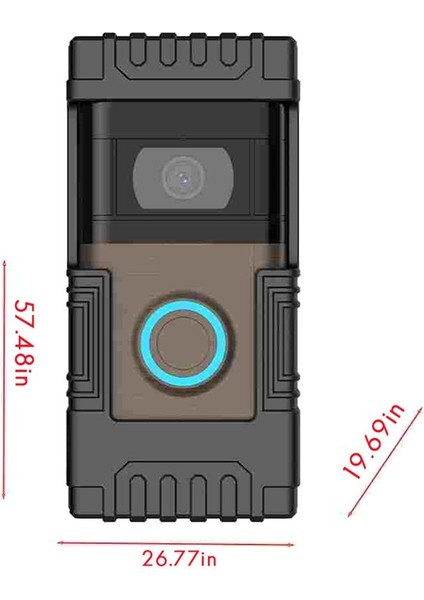 Hırsızlık Önleyici Video Kapı Zili Kapı Montajı Video Kapı Zili 1/2/3/3 PLUS/4/2020 SÜRÜM/2023 Kapı Zili Ayarlanabilir Montaj (Yurt Dışından) fiyatları