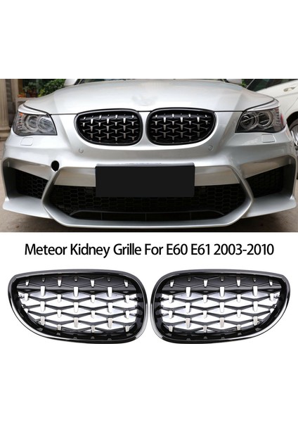 Bmw E60 E61 5serıes Için Ön Tampon Bağlanak Izgarlama Elmas Izgara 550I 535I M5 2003-2010 Meteor (Yurt Dışından) fiyatları