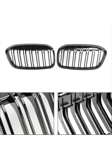 2pcs Gloss Siyah Ön Böbrek Grill Grille Bmw 2 Için Uygun F45 F46 2018-2021 (Yurt Dışından) indirimleri