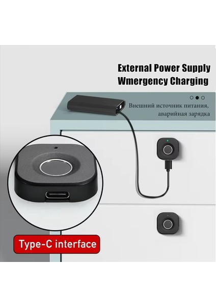 Biyometrik Parmak Izi Kilidi Siyah Anahtarsız Dolap Kilidi Akıllı Çekme Kilitler Hırsızlık Karşıtı Kapı Kilidi Uzun Bekleme Zaman Kapısı (Yurt Dışından) fiyatları