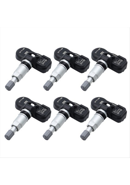6pcs 315MHZ Programlanabilir Tpms Lastik Basınç Sensörü Evrensel Programlanabilir Otomatik TS408 TS508 ITS600 Mx Sensör Monitörü (Yurt Dışından)