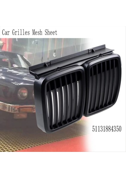 51131884350 Araba Izgaraları Örgü Sayfası Ön Yarış Izgarası Bmw E30 M40 1982-1994 Mat Siyah (Yurt Dışından) modelleri