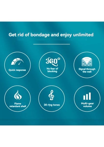 Kablosuz Kapı Zili USB Akıllı Kapı Zili Kablosuz Uzak Kapı Zili Kiti Ev Yatak Bakımı Için Kablo Gerekmez (Yurt Dışından) fırsatları