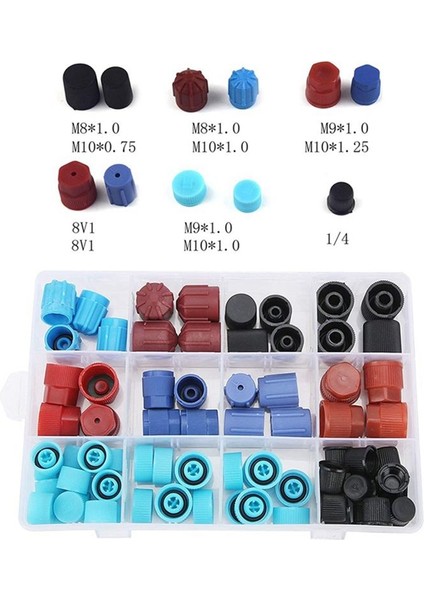 77 Adet Kutu Evrensel Araba Klima Toz Kapağı Yedek Bir C Sistem Yüksek Düşük Yan Bağlantı Noktası Kapakları Parçaları Değiştiren Parçalar (Yurt Dışından) fiyatları