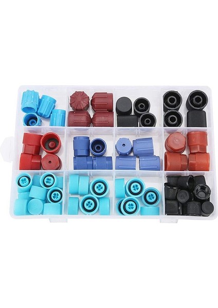 77 Adet Kutu Evrensel Araba Klima Toz Kapağı Yedek Bir C Sistem Yüksek Düşük Yan Bağlantı Noktası Kapakları Parçaları Değiştiren Parçalar (Yurt Dışından) fırsatları