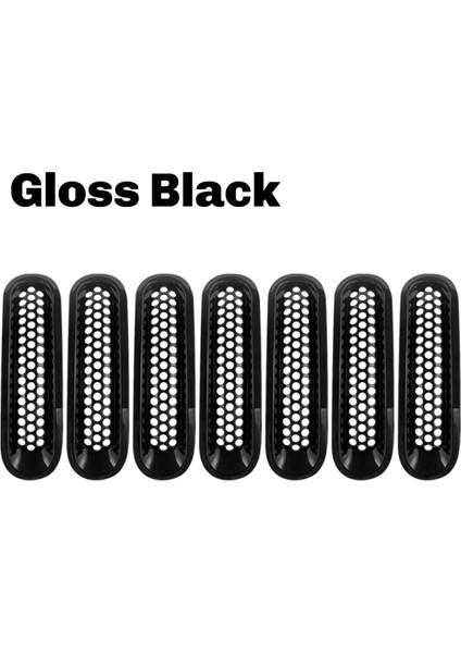 7pcs Araba Böcek Net Klip-In Jeep Wrangler Için Jku 2007-2015 Dış Trim (Yurt Dışından) modelleri