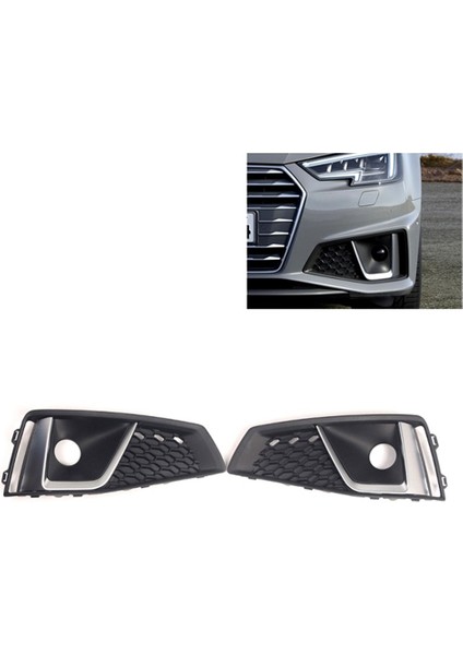 Audi A4 B9 S-Line 2018-2020 Için Araba Ön Izgaralı Petek Izgara Kapağı Izgara Kapağı 8WD807681J 8WD807682J (Yurt Dışından) fırsatları