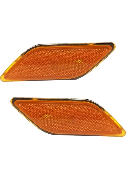 1 Çift Ön Tampon Çamurluk Yan Işaretleyici Mercedes E-Serisi E350 E550 E63 2010-2013 W207 2078200321 2078200421 (Yurt Dışından)