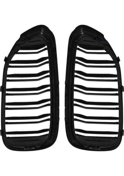 Bmw G30 G31 G38 5 Serisi 525I 530I 540I 550I M-Performanslı Siyah Çift Çizgi Böbrek Izgarası (Parlak Siyah) (Yurt Dışından) indirimleri