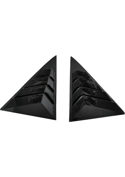 Toyota Camry 7th 2012-2017 Araba Stil Deklanşör Ven Dekorat Çıkartması Için 1pair Arka Pencere Kanjör Kapağı Trim Deflektörü (Yurt Dışından)