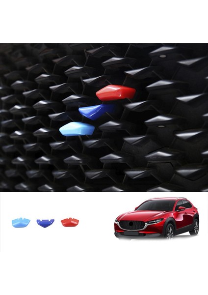 12PCS Araba Ön Izgara Trim Şeridi Kapağı Tampon Şeritleri Mazda Cx-30 CX30 2022+ Için Kapak Çıkartmaları (Yurt Dışından) indirimleri