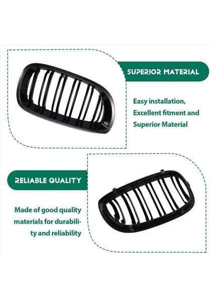 Bmw 5 Serisi M5 G30 G31 540I M550I 2017-2020 Için Parlak Siyah Araba Ön Böbrek Izgarası (Yurt Dışından) indirimleri