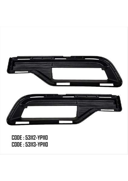 1paır Araş Lr Alt Grille Radyatör 53113-RYP110 53112-PY110 Toyota Hılux Rocco Prerunner 2020-2022 (Yurt Dışından) fırsatları