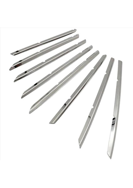 Peugeot 3008 Gt 2016-2020 5008 Gt 2017-2020 Paslanmaz Çelik Araç Ön Tampon Üst + Alt Izgara Trim (Yurt Dışından) fiyatları