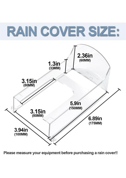 Şeffaf Plastik Kapı Zil Yağmur Kapağı Halka Modelleri Için Uygun Kapı Zili Su Geçirmez Koruyucu Kalkan Video Kapı Zilleri (Yurt Dışından) indirimleri