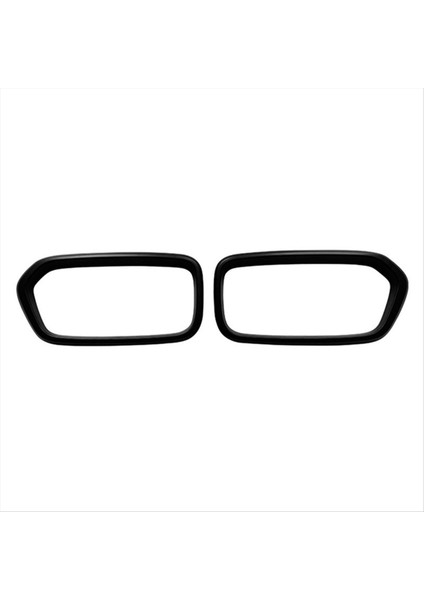 Bmw X2 Serisi F39 2018-2021 Mat Siyah Için Ön Tampon Izgara Çerçeve Kapağı Trim Yarışı Orta Net Çerçeve Döşeme (Yurt Dışından)