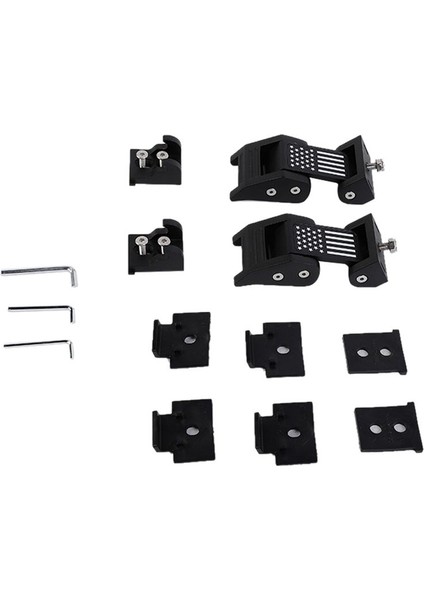 Jeep Wrangler Için Araba Motor Kaput Mandal Kilitli Yakalama Kapak Kiti Jk 2007-2017 Jl Jt Gladiator 2018-2022 Aksesuarlar (Siyah) (Yurt Dışından)