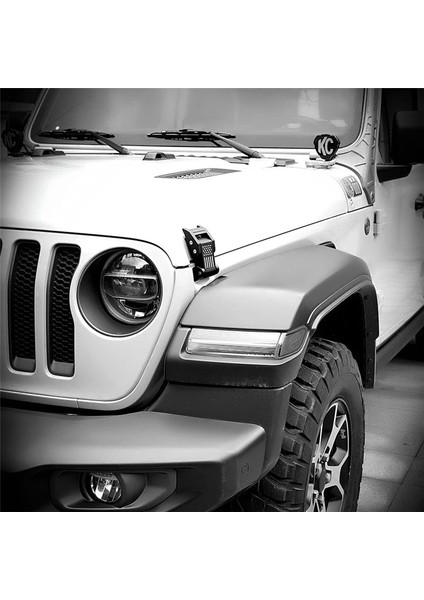 Jeep Wrangler Için Araba Motor Kaput Mandal Kilitli Yakalama Kapak Kiti Jk 2007-2017 Jl Jt Gladiator 2018-2022 Aksesuarlar (Siyah) (Yurt Dışından) fiyatları