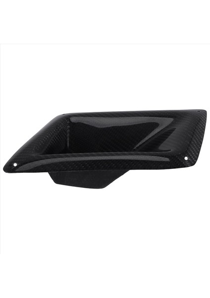 Sol Taraf Gerçek Karbon Fiber Kartı Araba Ön Tampon Hava Havalandırma Havalandırma Çıkış Çıkış Kanalı Kapağı Nissan Için 350Z Z33 2003-2009 (Yurt Dışından)