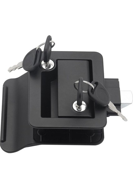 Rv Römork Giriş Kapısı Kilidi Rv Kapı Kilidi Yedek Çift Açık Kapı Deadbolt Bilgisayar Anahtar Kapı Kolu Siyah (Yurt Dışından) fırsatları