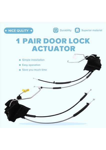 Araba Ön Sol Sağ Kapı Kilidi Mandalı Aktüatör 813101Y000 813201Y000 Hyundai Kıa 2011-2015 (Yurt Dışından) fırsatları