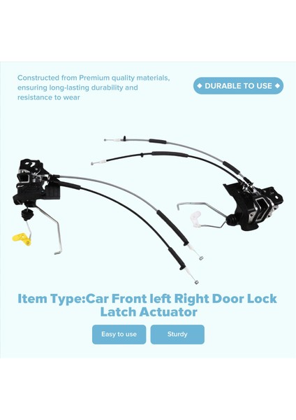 Araba Ön Sol Sağ Kapı Kilidi Mandalı Aktüatör 813101Y000 813201Y000 Hyundai Kıa 2011-2015 (Yurt Dışından) indirimleri