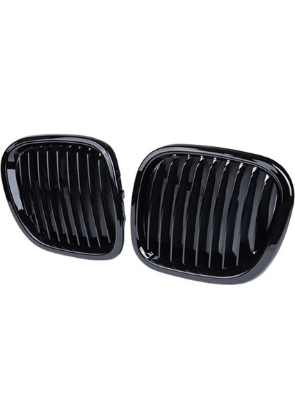 Bmw Z3 Convertible Coupe 1996-2002 Için Araba Parlak Siyah Ön Başlıklı Böbrek Izgara Mesh Forts Racing Izgaralar 1996-2002 (Yurt Dışından)