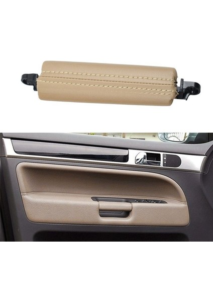 Araba Iç Kapı Sol Sağ Sürücü Çekme Kolu Vw Volkswagen Touareg 2003-2010 (Bej) (Yurt Dışından) fiyatları