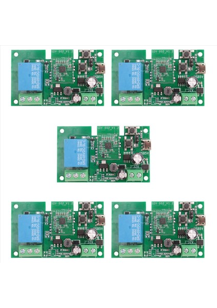 5x Ewelink Akıllı Wifi Anahtar Röle Modül Zamanlayıcı Dc 5V/12V/24V/32V Kablosuz Uzaktan Kuman (Yurt Dışından)
