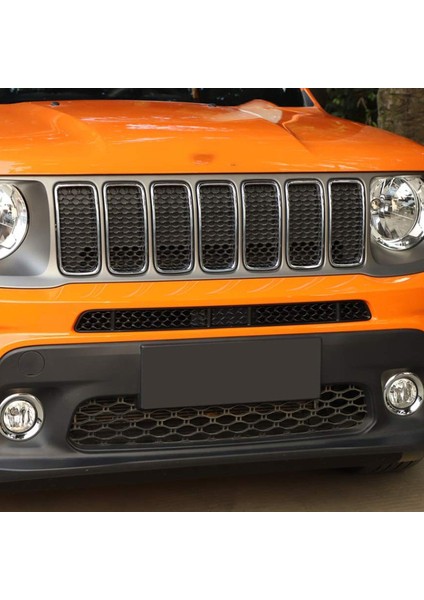Ön Izgara Örgü Ekleri Ekranlar Jeep Renegade 2019-2020 Araba Aksesuarları Için Izgara Ekleme (Yurt Dışından) indirimleri