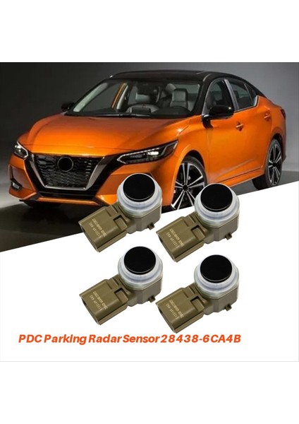 4pcs Araba Pdc Park Radar Sensörü 28438-6CA4B Nissan Altima Maxima Murano 2019-2023 Ters Yardım Sensörü 28 (Yurt Dışından) fiyatları