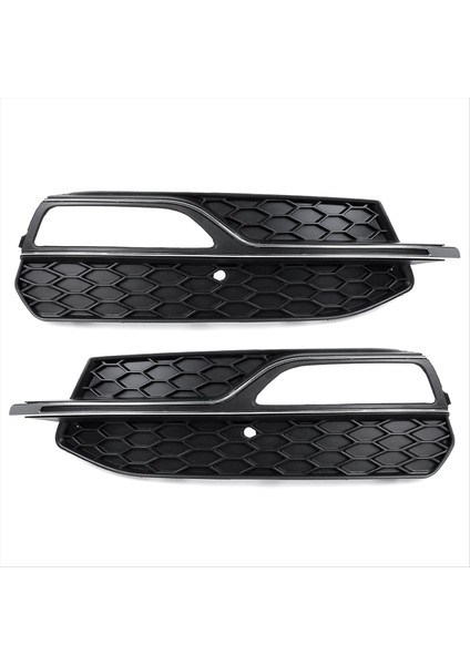 Araba Ön Sisli Izgara Kapağı Sis Lambası Izgara Çerçevesi Audi S3 A3 S-Line 2013-2017 8V3807682L 8V3807682G (Yurt Dışından)