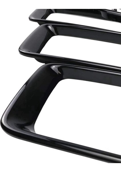 7pc Parlak Siyah Izgara Yüzüğü Ön Izgara Ekleri Jeep Grand Cherokee 2014-2016 Için Kapak Trim Kiti (Yurt Dışından) indirimleri