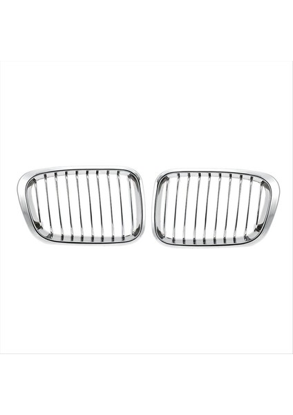 1 Çift Ön Tampon Izgarası 51138208489 51138208490 Bmw 3 Serisi E46 320I 323I 325I 328I 330I 4 Kapılı Sedan 1998-2001 (Yurt Dışından)