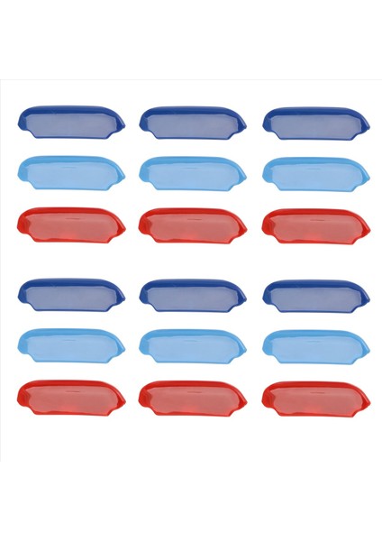 Araba Ön Yüz Orta Net Parlak Pullar Değiştirilmiş Dekorasyon Koruma Şeridi Mazda Için Üç Renk 3 Axela 2019-2021 (Yurt Dışından)