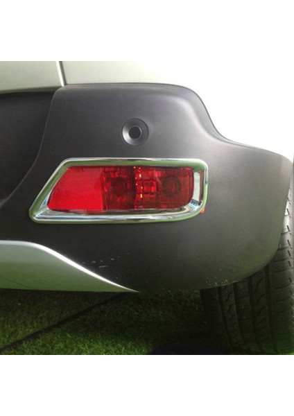 Abs Krom Araba Arka Sis Farları Kapak Kaplama Çıkartmaları Peugeot 3008 2013 2014 2015 Aksesuarları Için Sis Lambası Çerçevesi (Yurt Dışından) modelleri