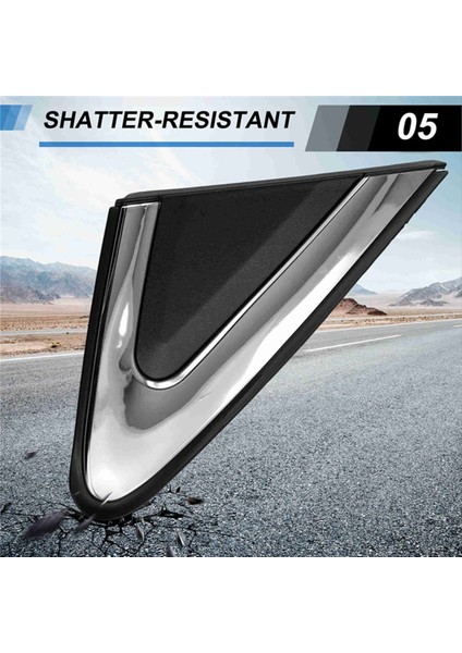 Mitsubishi Eclipse Cross 2018-2021 Yan Ayna Üçgen Çamurluk Köşe Kapak Üçgen Penceresi Garnitör Paneli 7407A521 L Için (Yurt Dışından) indirimleri