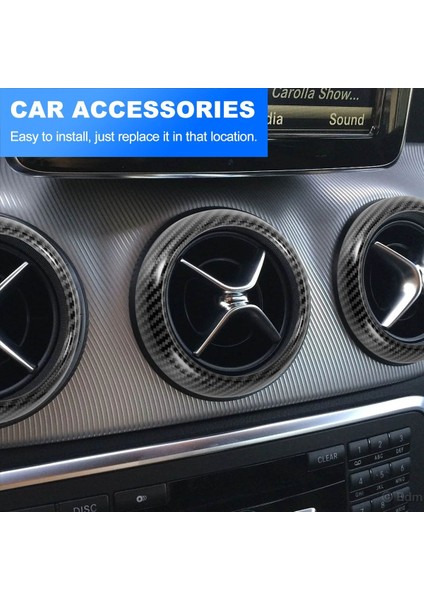 Mercedes Benz Için A B Cla Gla Sınıf W176 W246 W117 X156 Gösterge Tablosu Hava Havalandırma Dekorasyon Trim Kapak Çıkartmaları Araba Stil (Yurt Dışından) fırsatları