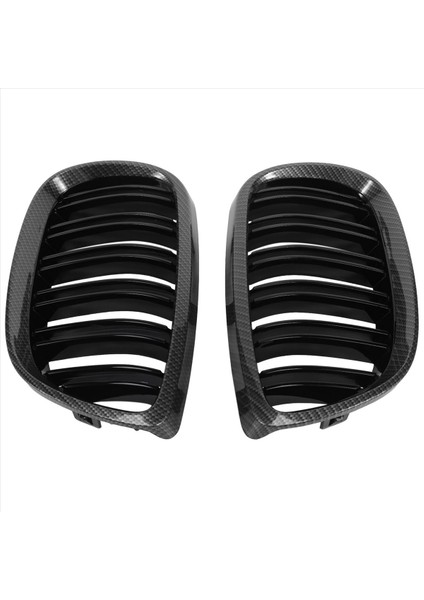 -Bmw E90 E92 E93 M3 328I 335I 2007-2011 Karbon Fiber Görünüm Ön Böbrek Grille 51137157275 51137157276 (Yurt Dışından) fırsatları