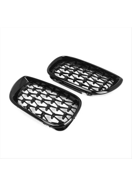 Araba Elmas Parlak Siyah Ön Izgara Böbrek Izgara Bmw E46 4 Dograk Sedan 2002-2005 (Yurt Dışından) fiyatları