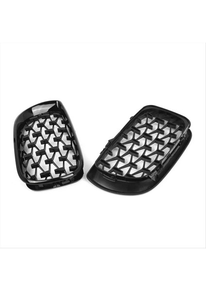 Araba Elmas Parlak Siyah Ön Izgara Böbrek Izgara Bmw E46 4 Dograk Sedan 2002-2005 (Yurt Dışından) indirimleri