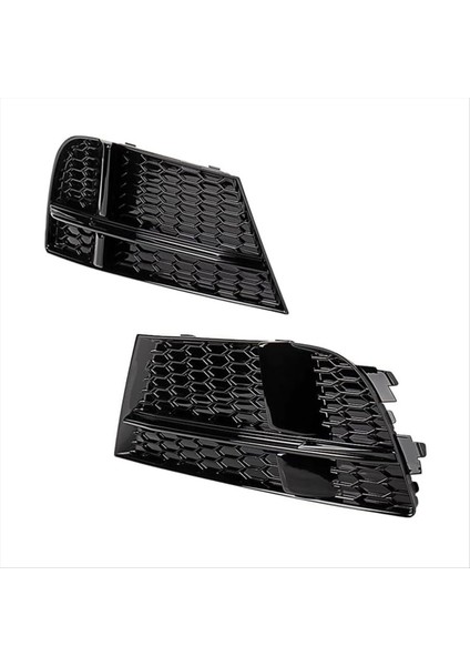 Ön Tampon Izgara Ekler Audi A3 S3 2017-2019 Için Sis Lambası Kapağı 8V3807681AB 8V3807682AB Değiştir (Yurt Dışından) modelleri