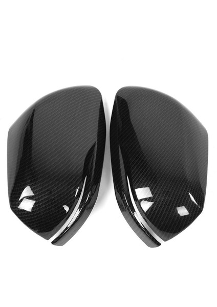 2pcs Araba Karbon Fiber Tarafı Dikizle Bakma Kanat Ayna Kapağı Honda Crv 2017 (Yurt Dışından)