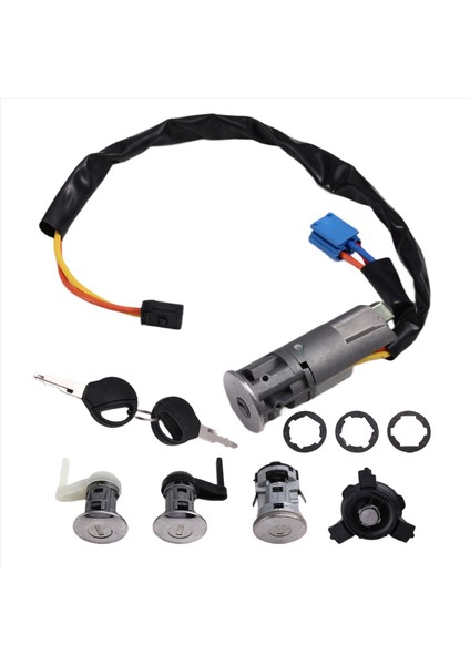 Ateşleme Kilitli Araç Kapısı Kilidi Yakıt Deposu Kilit Seti 3 Kilitli + Neiman + Yakıt Kapağı + Peugeot 206 Için 2 Anahtar (1998&#39 Den Itibaren) (Yurt Dışından) fiyatları